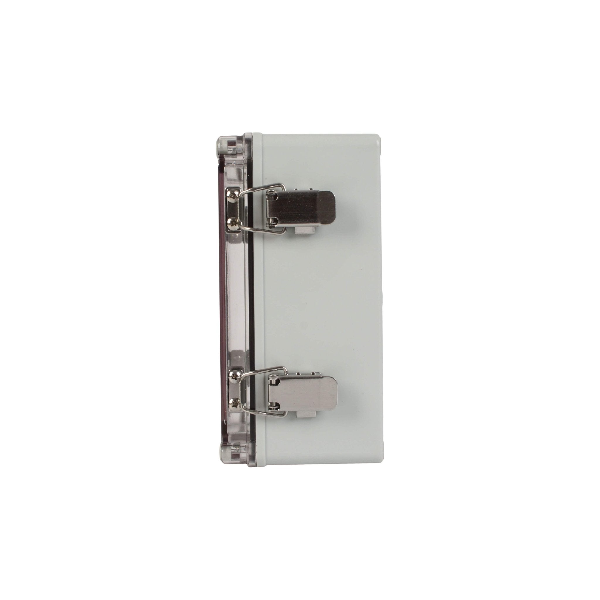 ABS IP66 Clear Lid Hinge Junction Box 200 x 200 x 95mm - Twin Eagle Imports