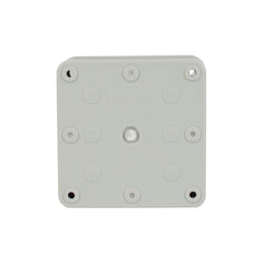 ABS IP66 Clear Lid Junction Box 100 x 100 x 75mm - Twin Eagle Imports