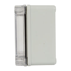 ABS IP66 Clear Lid Junction Box 80 x 110 x 70mm - Twin Eagle Imports