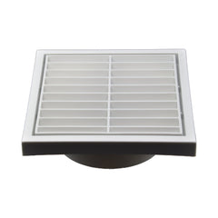 Twin Pack PFL125 Ductsure Ducting Wall Vent : Fixed Louver - Φ125