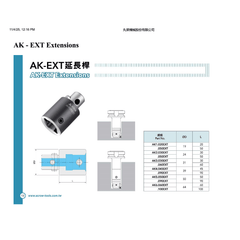 Acrow AK4-090EXT Extension – 90 mm - Twin Eagle Imports