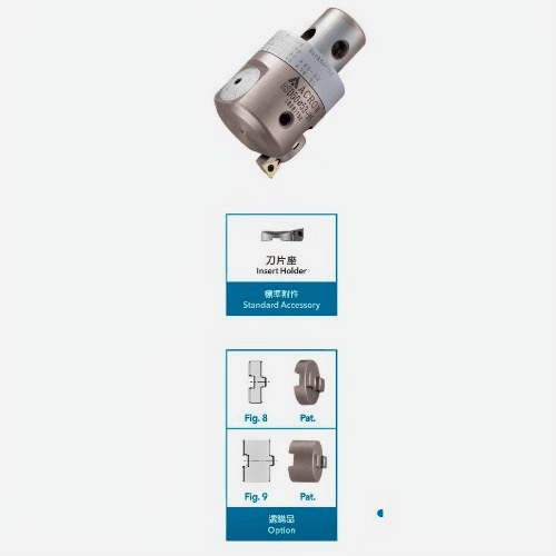 Acrow BSD Insert Holder Extension – B.BSD19-025 (Ø25–31 mm) - Twin Eagle Imports