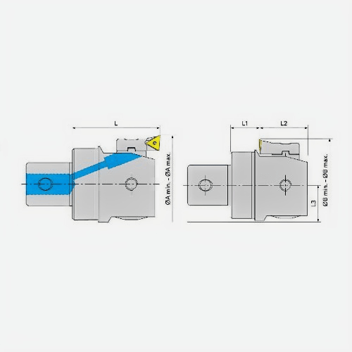 Acrow BSD Insert Holder Extension – B.BSD50-125 (Ø78–95 mm) - Twin Eagle Imports