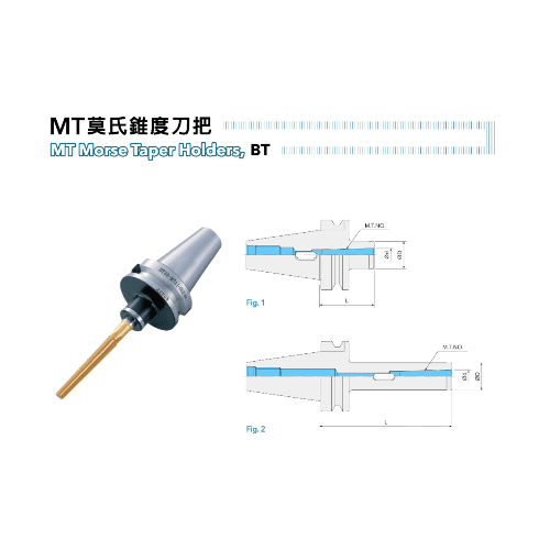 Acrow BT40 Morse Taper Holder – BT40-MTA4-165 (M/T4 × 165 mm, Ø32–50 mm Drill Range) - Twin Eagle Imports