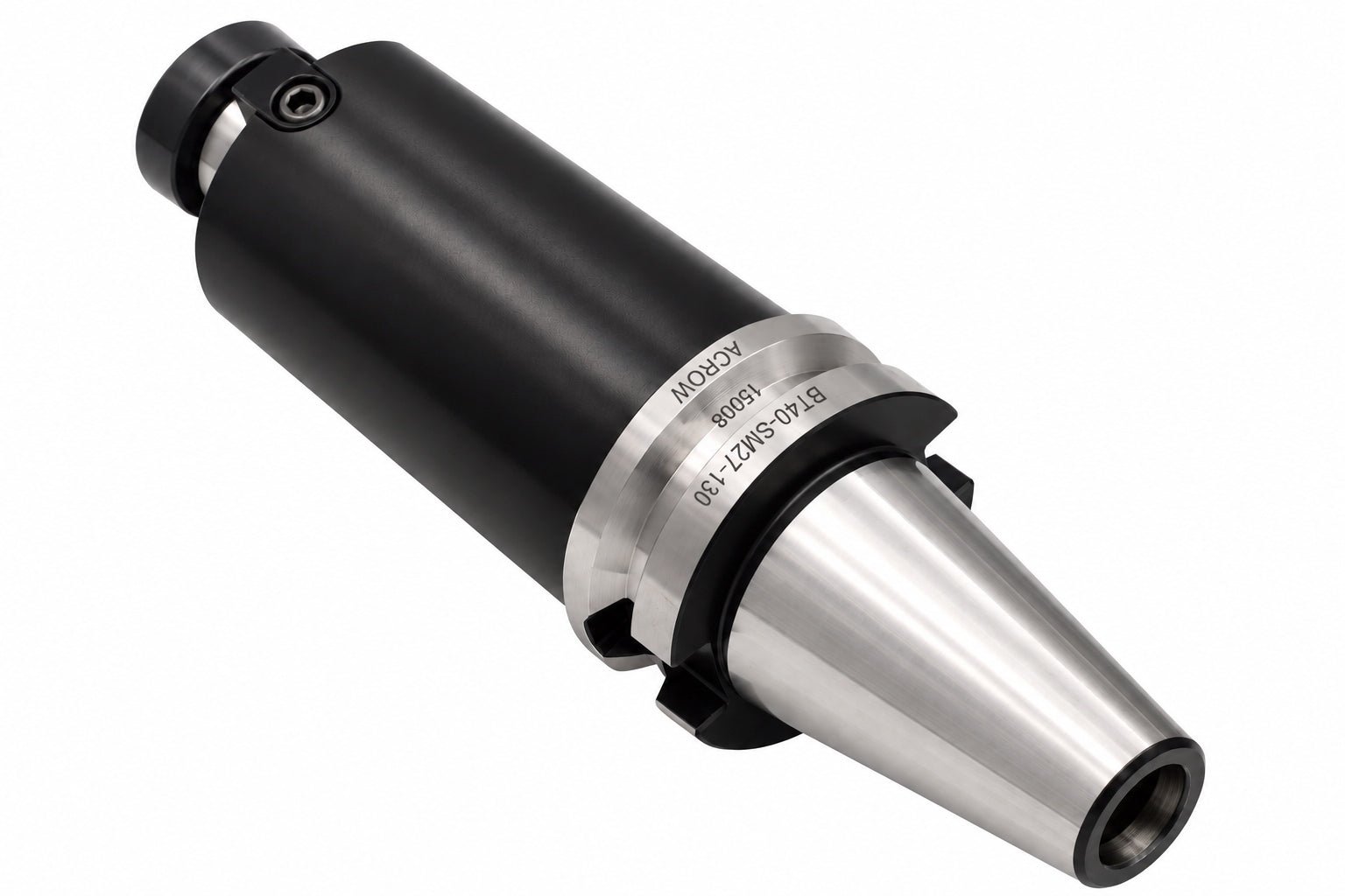 Acrow BT40-SM27-130 – Shell Mill Holder (Ø27 mm Bore, BT40 Taper) - Twin Eagle Imports