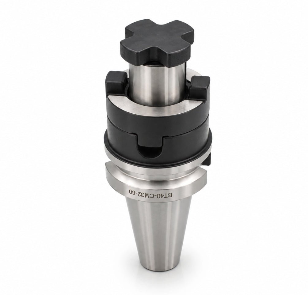 Acrow BT40-SM32-060 – Shell Mill Holder (Ø32 mm Bore, BT40 Taper) - Twin Eagle Imports