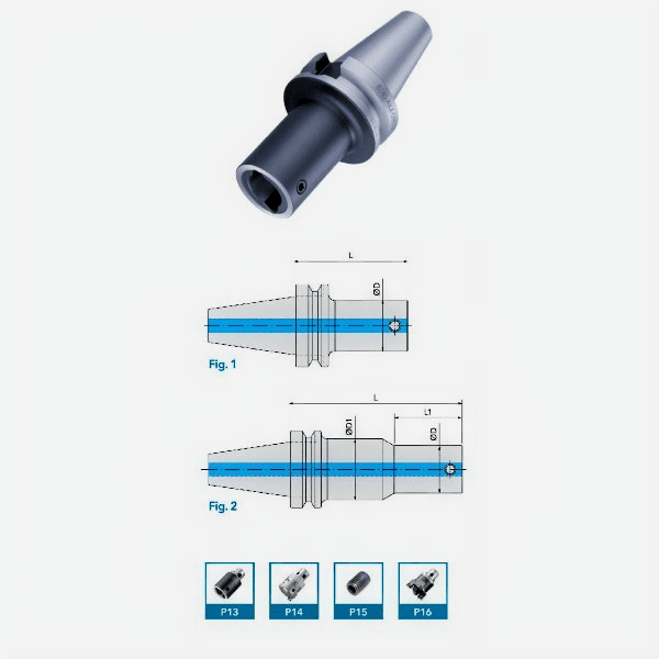 Acrow BT50-AK3-120 – AK Modular Boring Shank (Ø31 mm, 120 mm Length) - Twin Eagle Imports