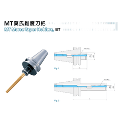 Acrow BT50 Morse Taper Holder – BT50-MT2-060 (M/T2 × 60 mm, Ø14.5–23 mm Drill Range) - Twin Eagle Imports