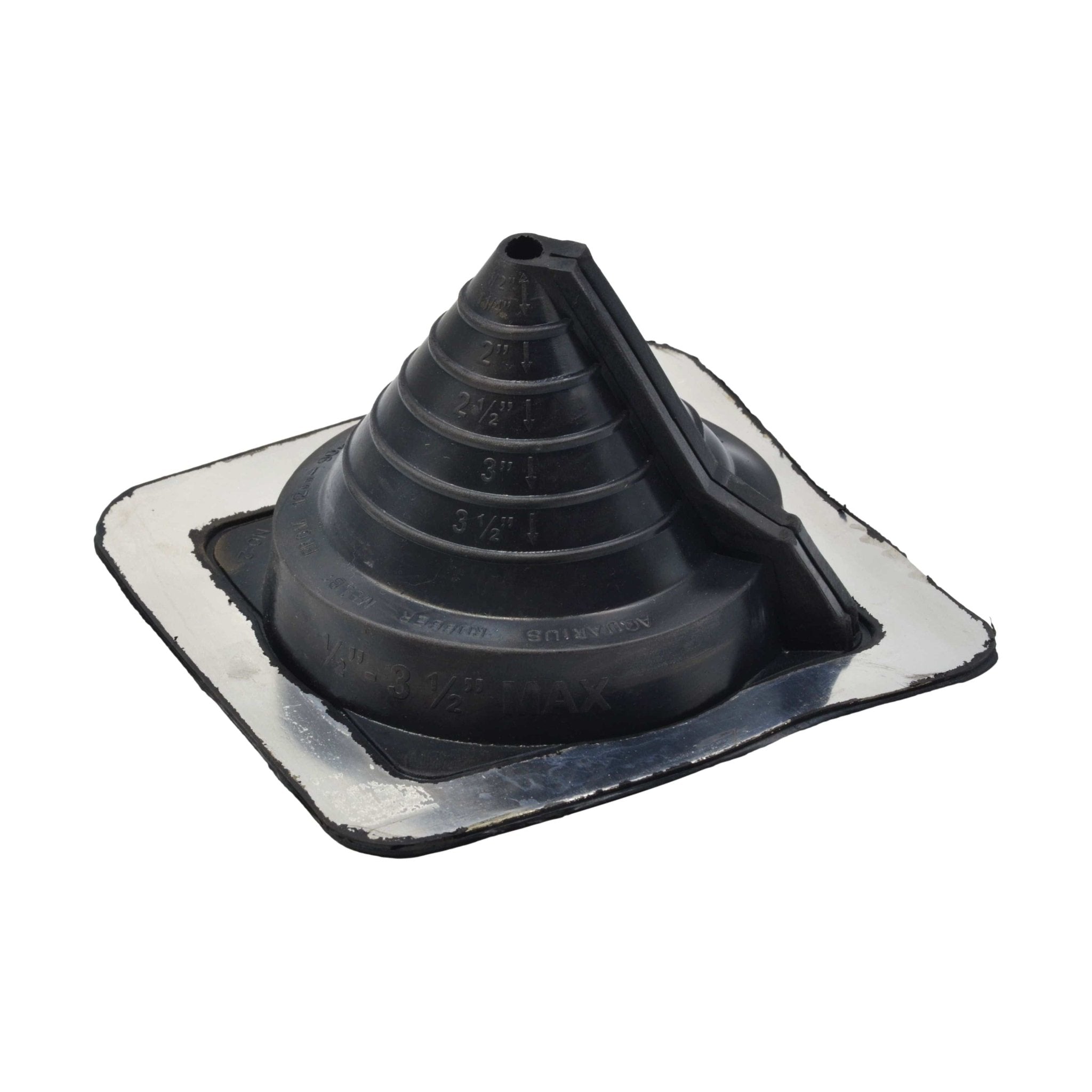 Aquaseal Aquadapt 2 Roof Pipe Flashing Black 10-70mm - Twin Eagle Imports