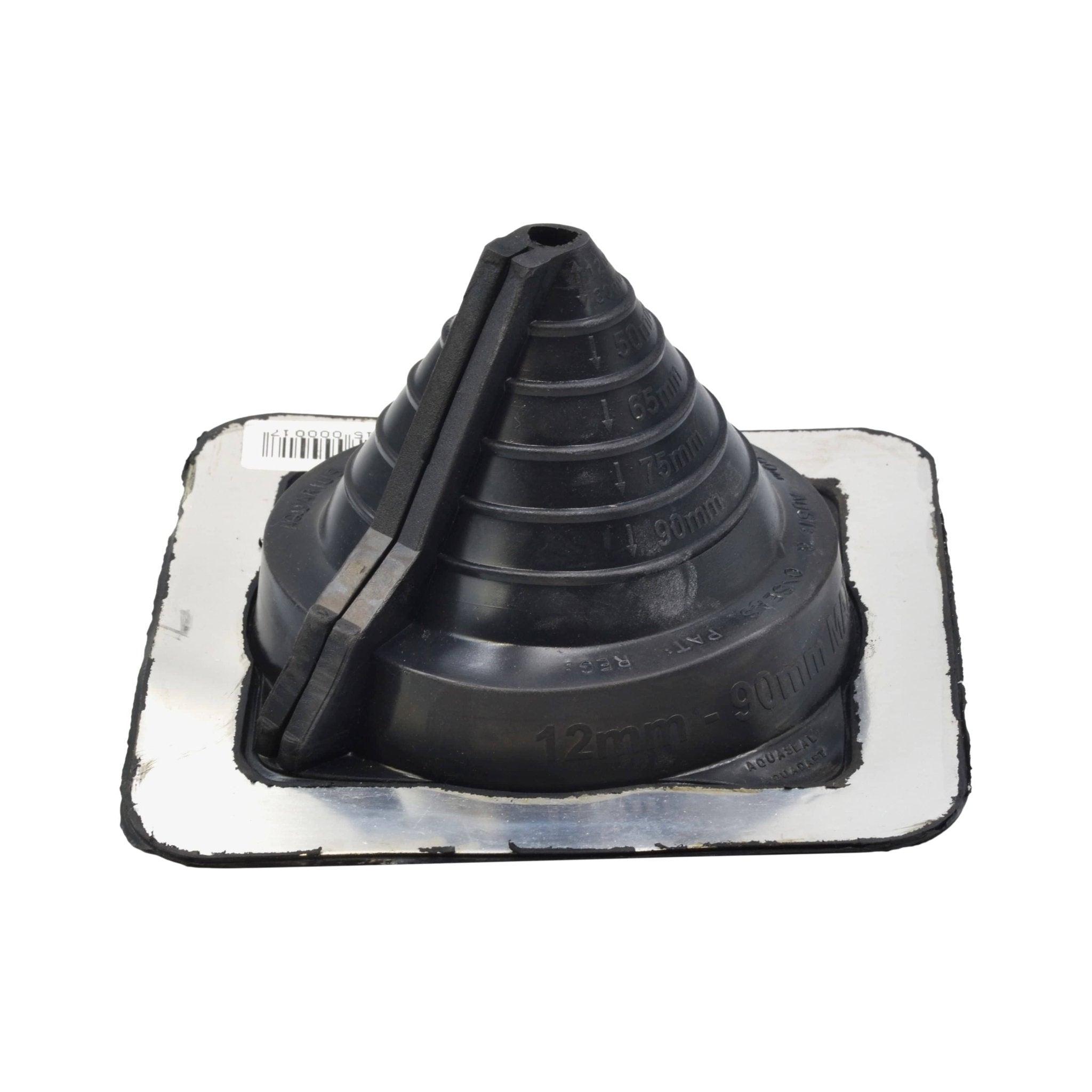 Aquaseal Aquadapt 2 Roof Pipe Flashing Black 10-70mm - Twin Eagle Imports
