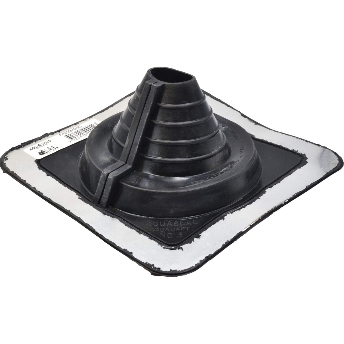 Aquaseal Aquadapt 3 Roof Pipe Flashing Black 40-90mm - Twin Eagle Imports