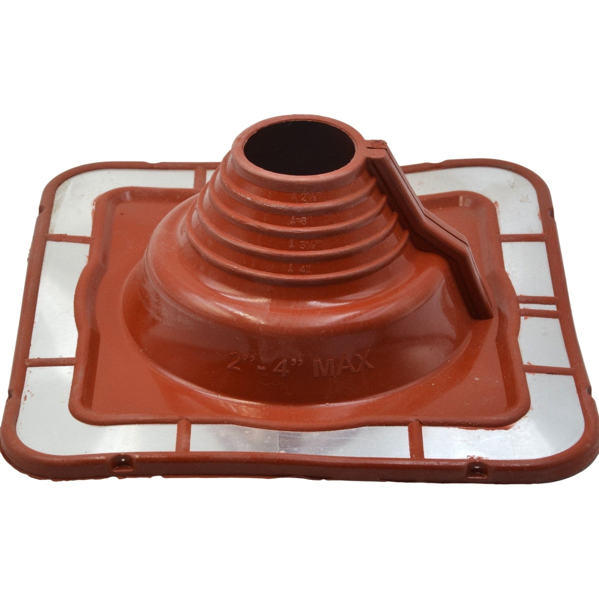 Aquaseal FlashRite 3 Metal Roof Pipe Flashing Red 50-100mm - Twin Eagle Imports