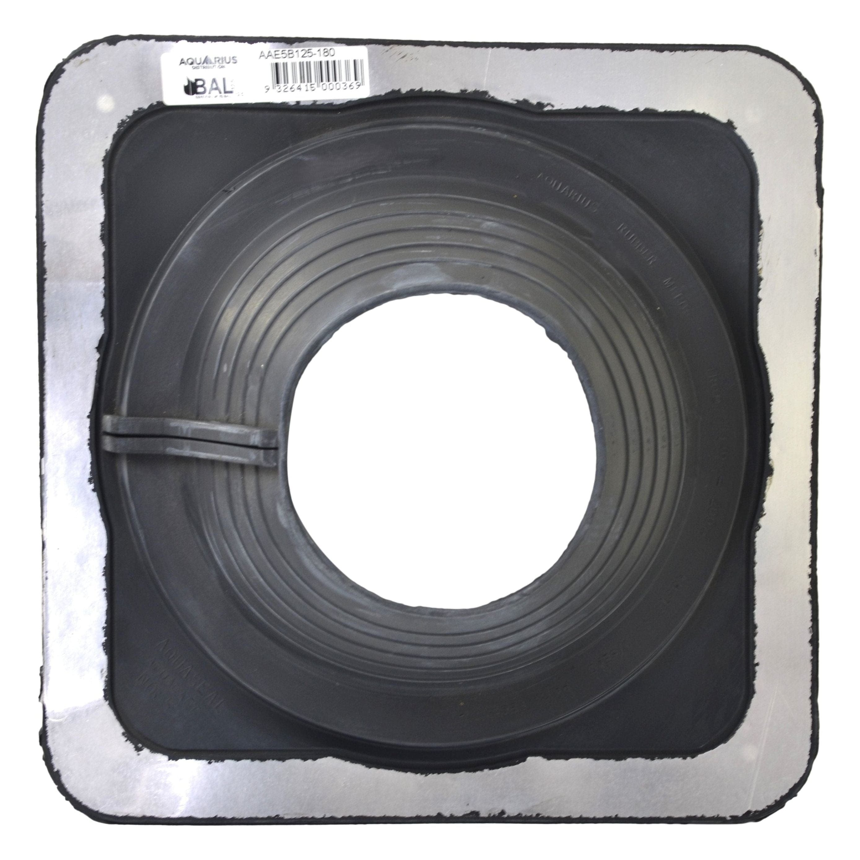 Aquaseal Roof Pipe Seal Aquaseal Aquadapt #5 Roof Pipe Flashing Black 125-180mm