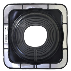 Aquaseal Roof Pipe Seal Aquaseal FlashRite #5 Metal Roof Pipe Flashing Black 125-200mm