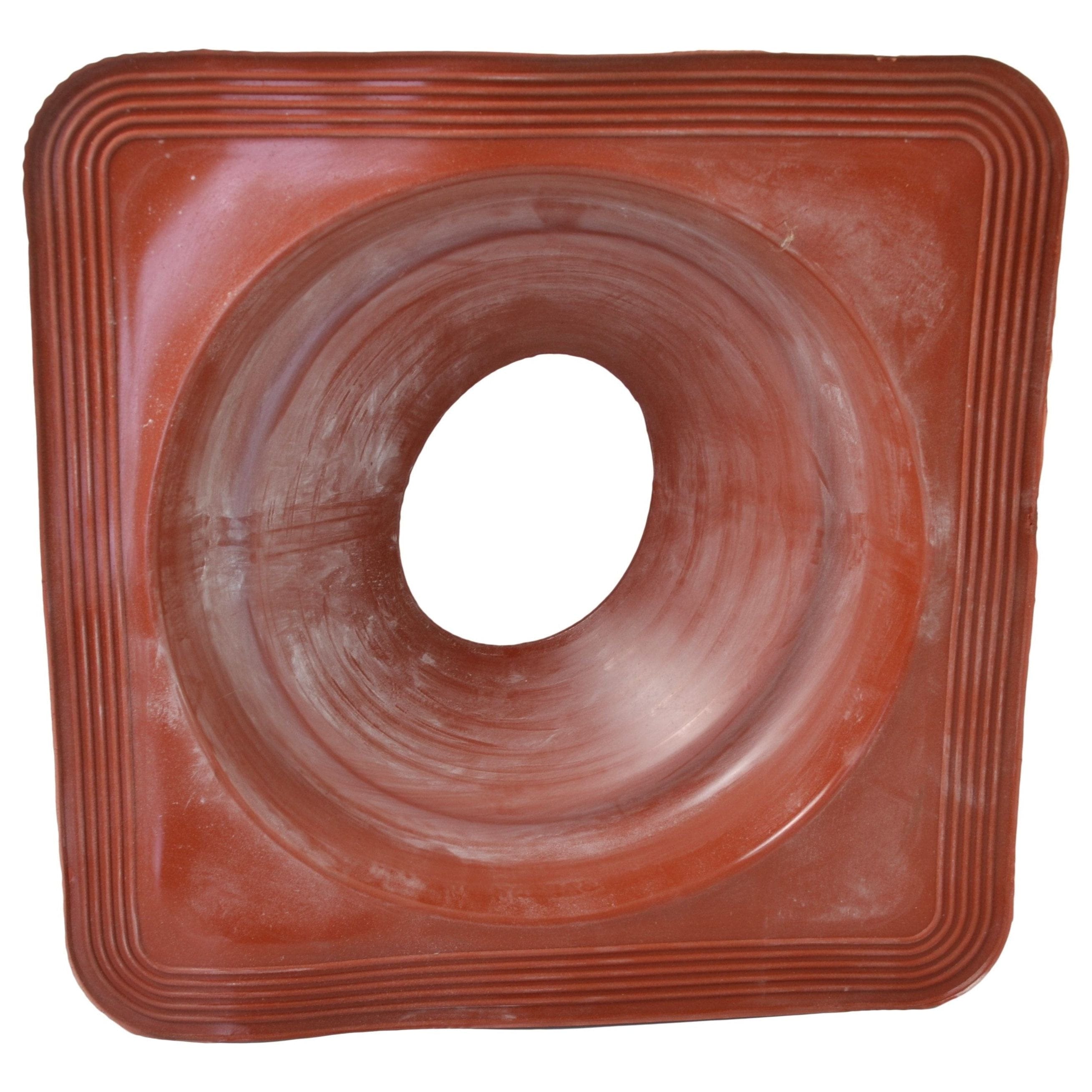 Aquaseal Roof Pipe Seal Aquaseal FlashRite #6 Metal Roof Pipe Flashing Red 150-230mm