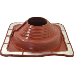 Aquaseal Roof Pipe Seal Aquaseal FlashRite #6 Metal Roof Pipe Flashing Red 150-230mm