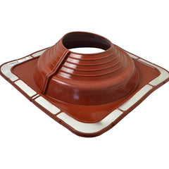 Aquaseal Roof Pipe Seal Aquaseal FlashRite #7 Metal Roof Pipe Flashing Red 200-300mm