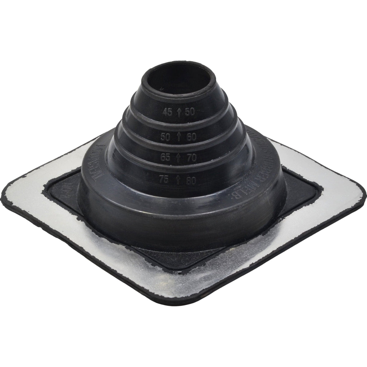 Aquaseal Special 2 Vent Pipe Flashing Black 50-80mm - Twin Eagle Imports