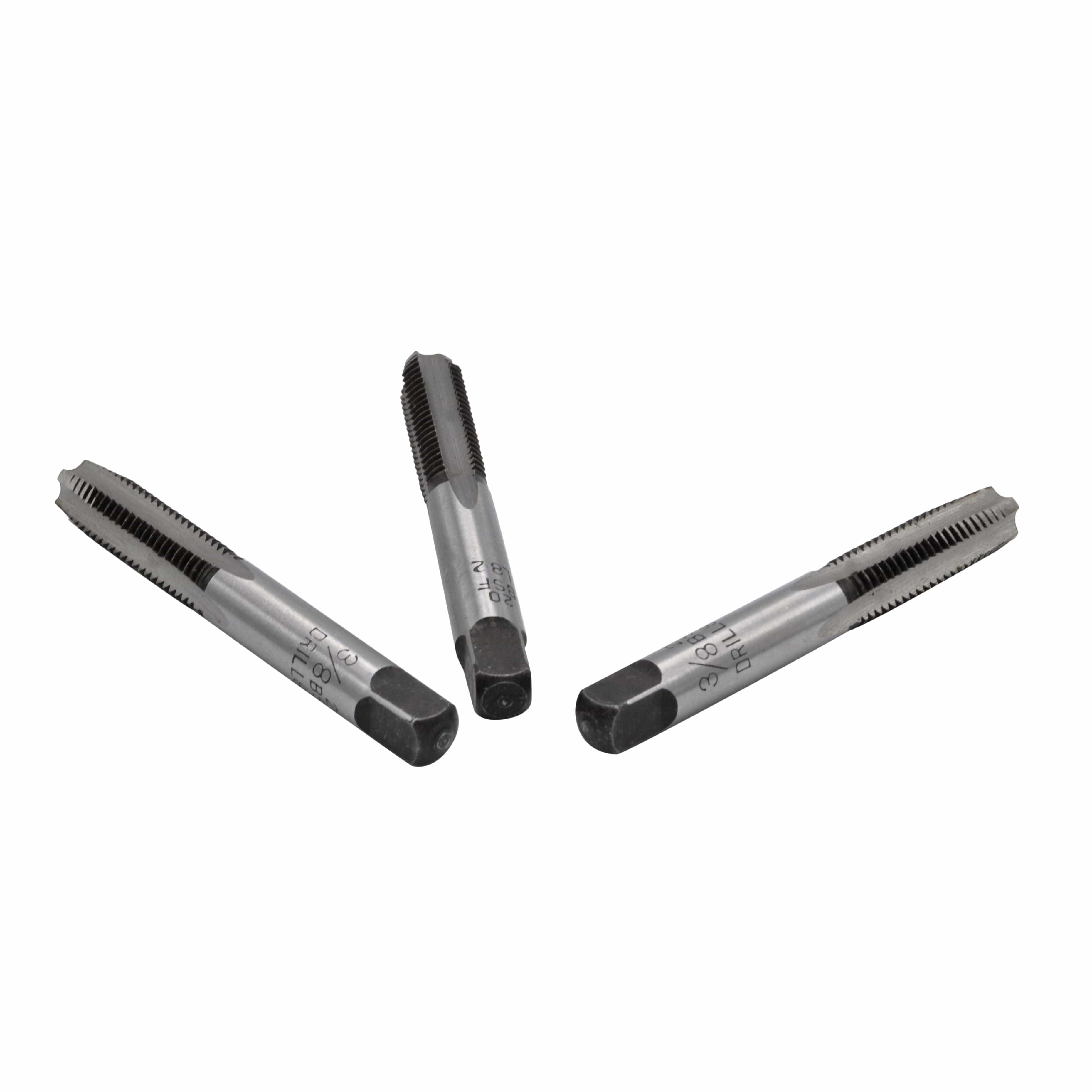 Three-Stage RH Imperial HSS Tap 3/8-20 BSF Fine Thread | Assorts
