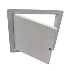 Pack of 5 Ductsure Access Panel White Powder Coated 10"x10" (254x254mm)