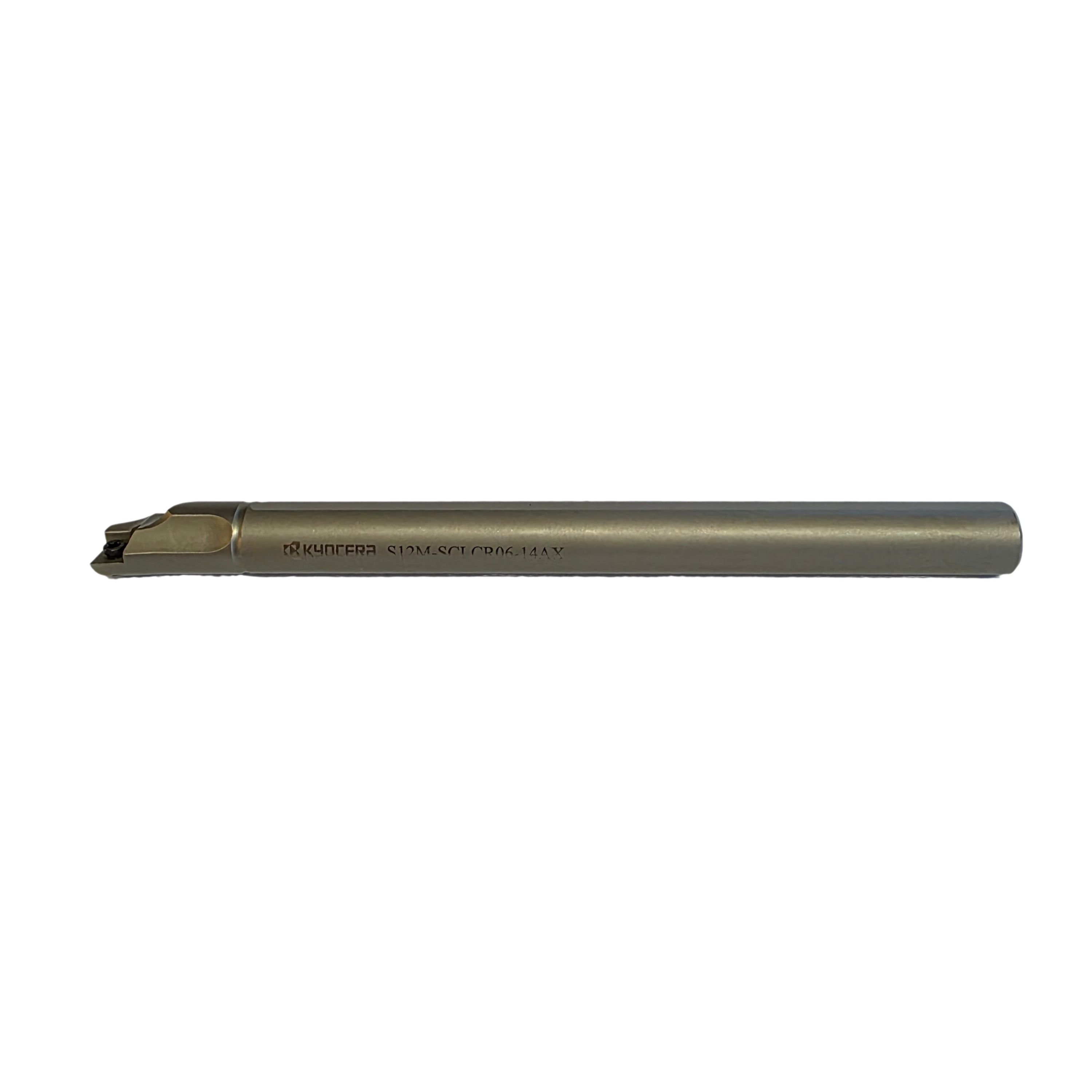 Kyocera S12M-SCLCR06-14A Boring Bar paired with 10pcs CCMT060204HQ CA125P inserts