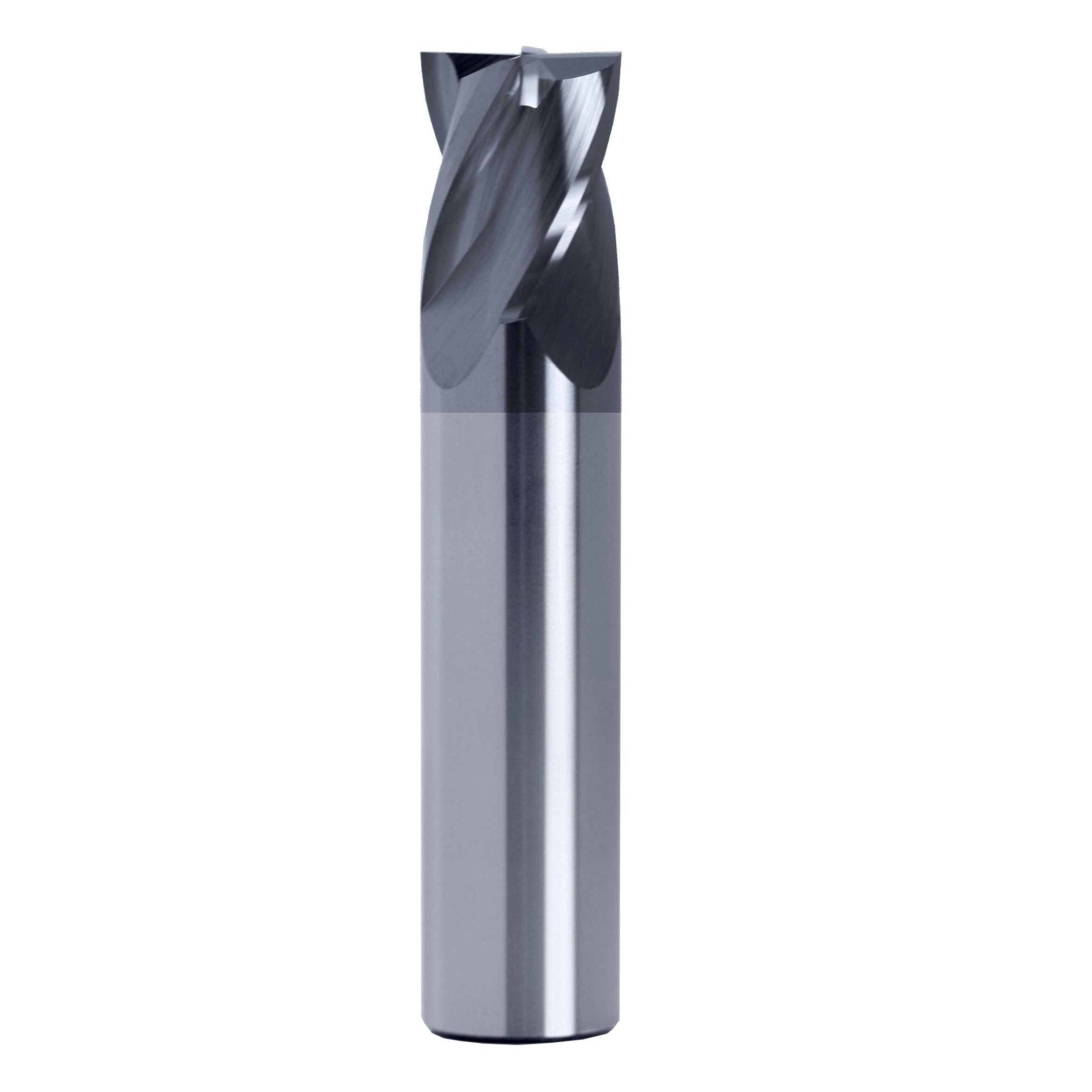 Twin Eagle's Best Carbide 1/4" 4 Flute Stub Square End Mill – 1/4" Shank AlTiN Coated