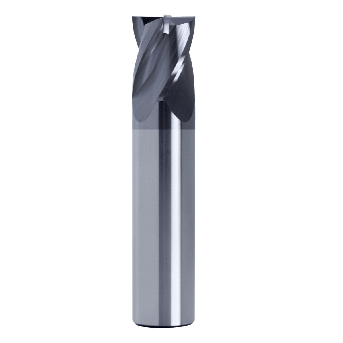 Twin Eagle's Best Carbide 1/4" 4 Flute Stub Square End Mill – 1/4" Shank AlTiN Coated