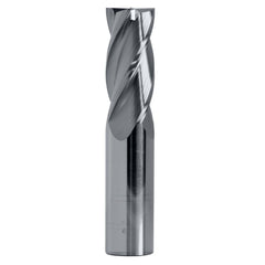 Best Carbide 1/4" 4 Flute Long Series Square End Mill – 1/4" Shank AlTiN Coated - Twin Eagle Imports