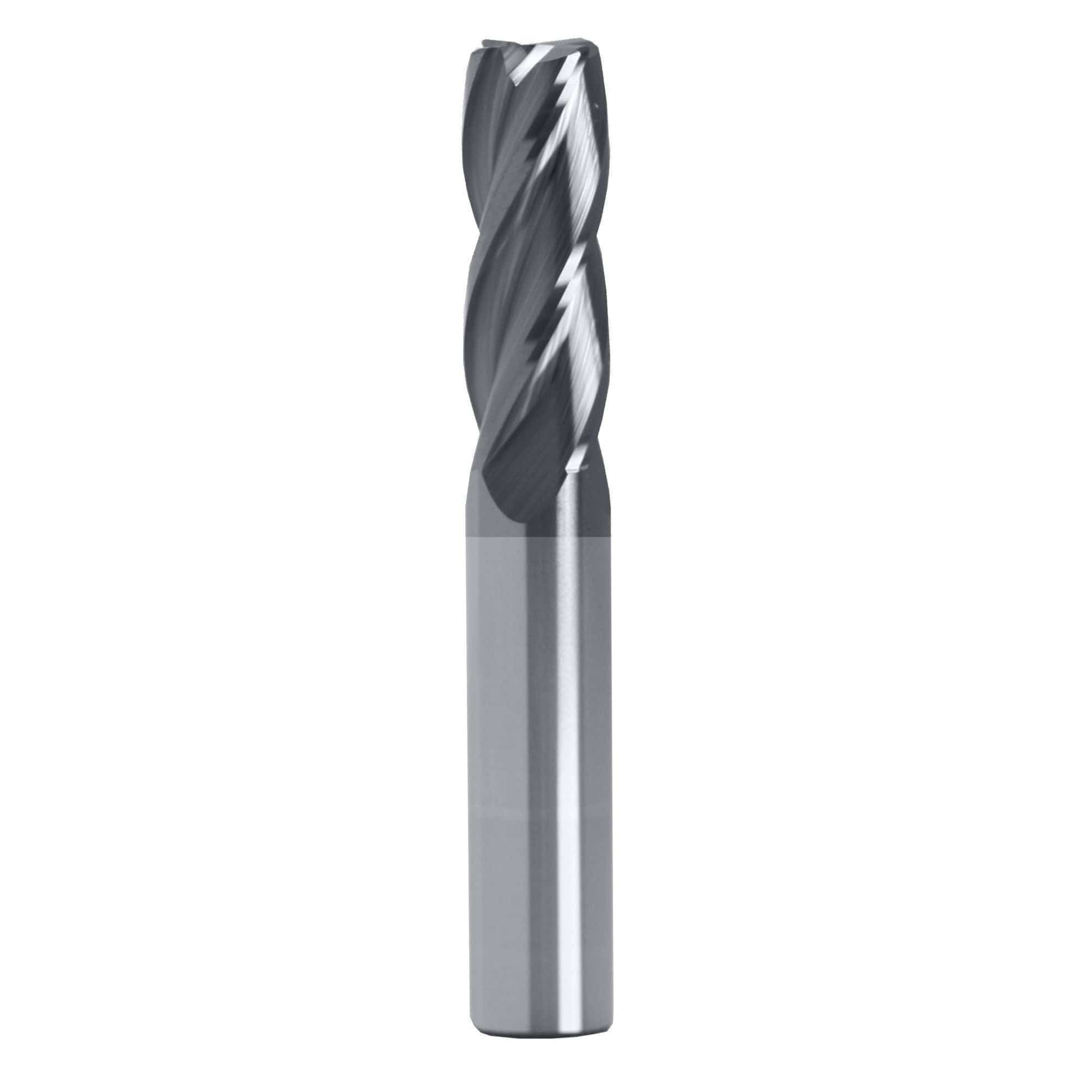 Best Carbide 5/16" 4 Flute TiALN Coated Short Series Corner Radius End Mill – 5/16" Shank - Twin Eagle Imports