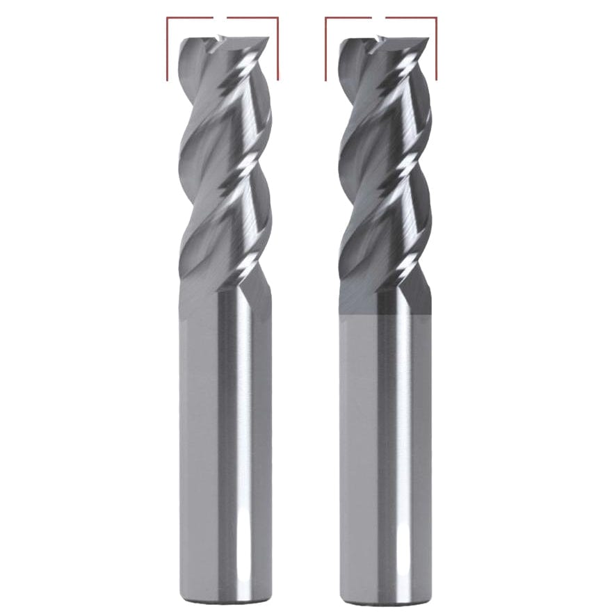 Best Carbide 7/16 4 Flute Short Series Square End Mill TiALN Coated - Twin Eagle Imports