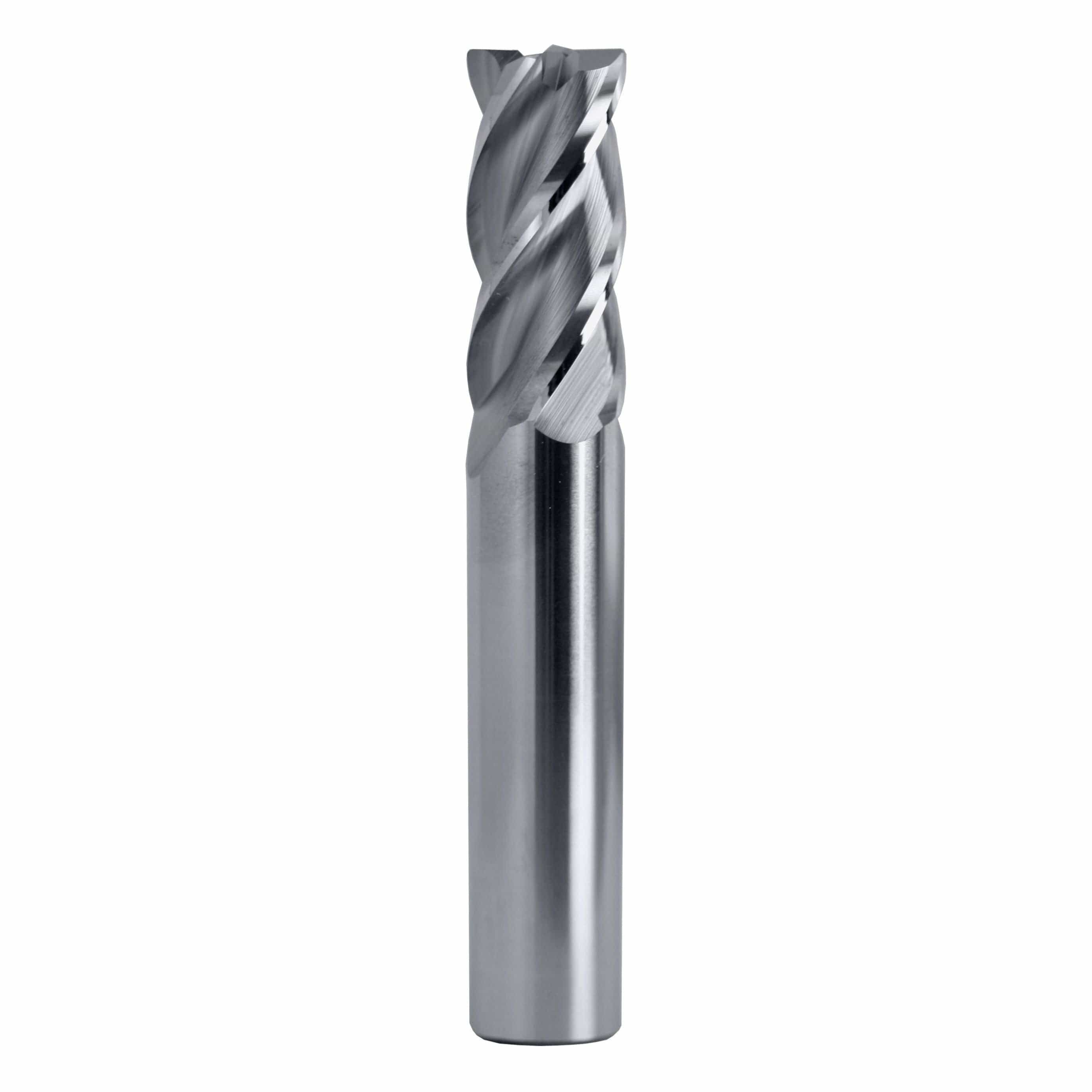 BEST CARBIDE Carbide Endmill Best Carbide 4mm 4 Flute Nano Coated Short Series Corner Radius End Mill – 6mm Shank