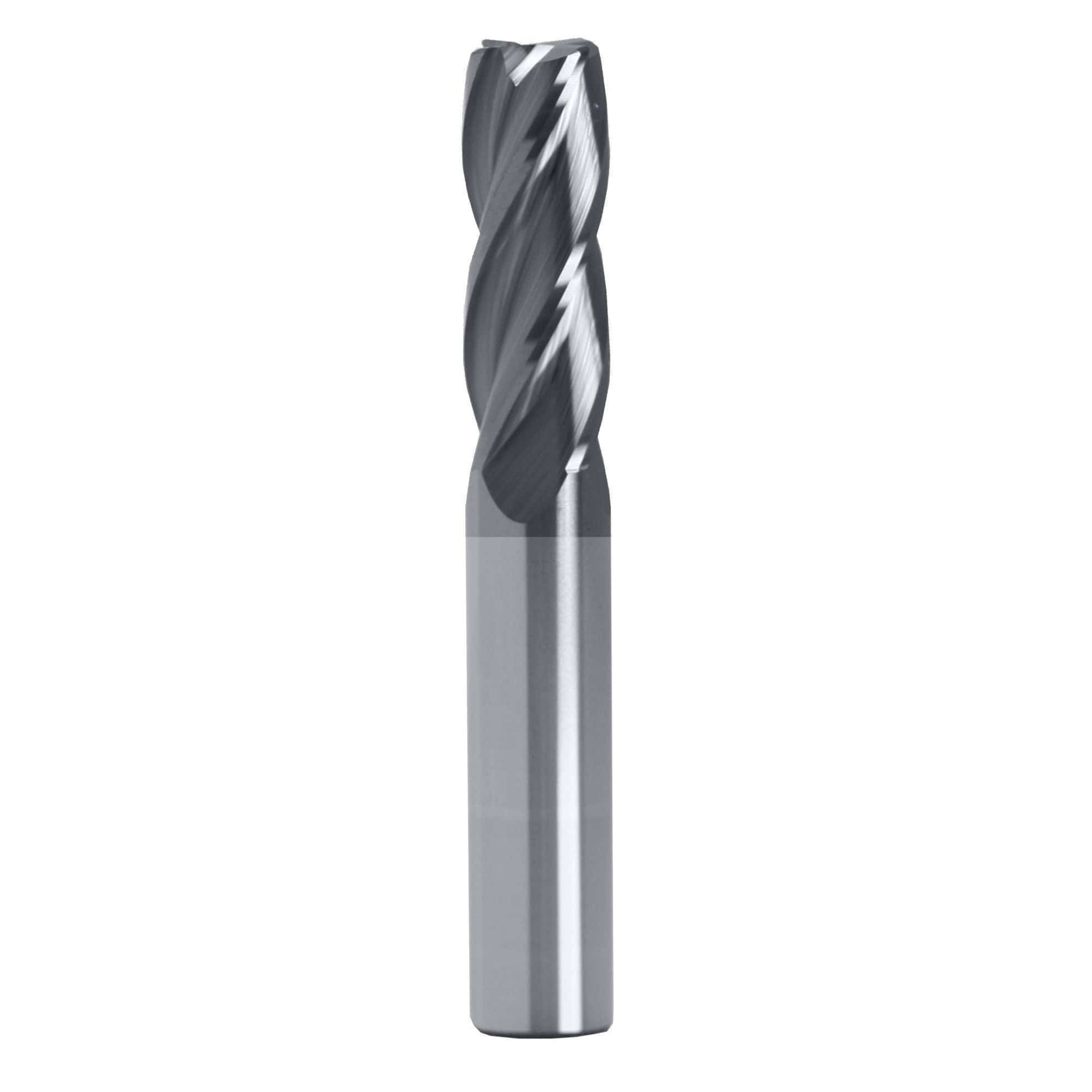 BEST CARBIDE Carbide Endmill Best Carbide 5/16" 4 Flute TiALN Coated Short Series Corner Radius End Mill – 5/16" Shank