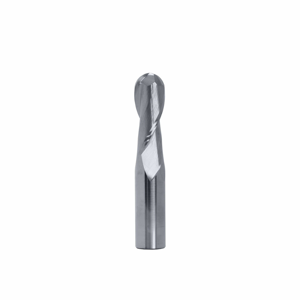 BEST CARBIDE Carbide Endmill Best Carbide - Long Series Ball Nose Slot Drill 3/8" (2 Flute, Uncoated)