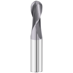 BEST CARBIDE Carbide Endmill Best Carbide - Short Series Ball Nose Slot Drill 1/2" (2 Flute)
