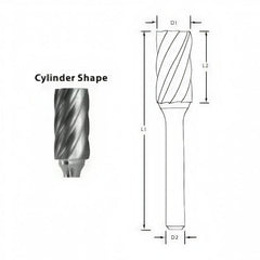Best Carbide - SA6NF 5/8" Aluminium Cut Carbide Burr - Twin Eagle Imports