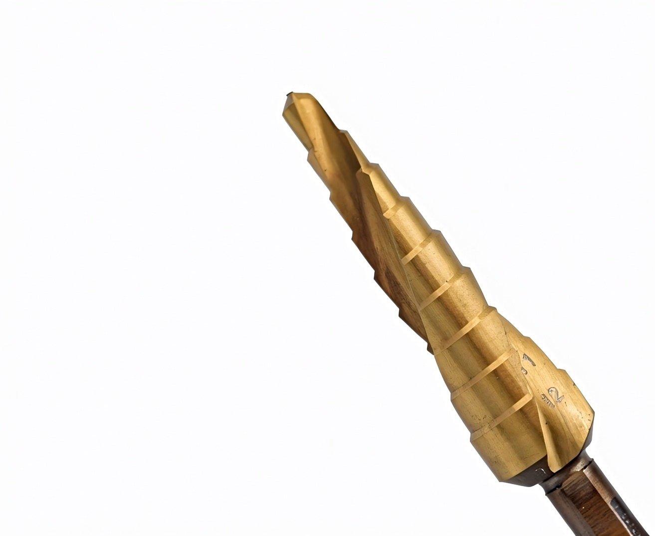 Bordo Saber 8035 4-12mm HSS TiN Coated Spiral Flute Step Drill - Twin Eagle Imports