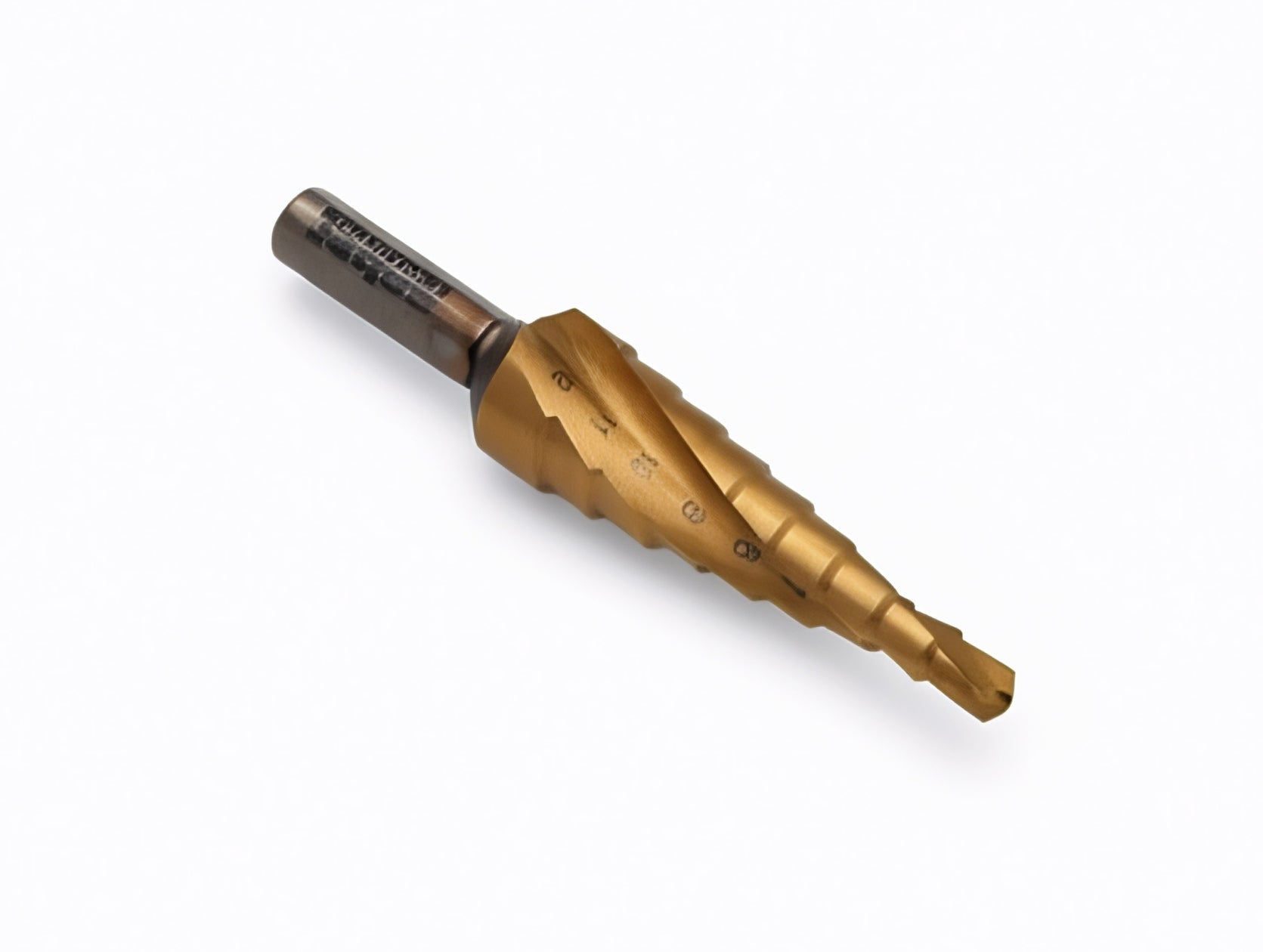 Bordo Saber 8035 4-12mm HSS TiN Coated Spiral Flute Step Drill - Twin Eagle Imports