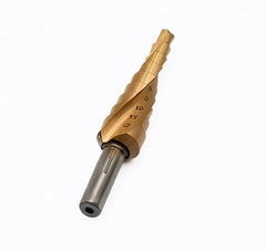 Bordo Saber 8035 4-12mm HSS TiN Coated Spiral Flute Step Drill - Twin Eagle Imports