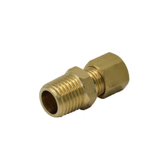 Brass Compression Male Female Connector (T1/4xM1/4) - Twin Eagle Imports