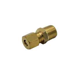 Brass Compression Male Female Connector (T1/4xM1/4) - Twin Eagle Imports