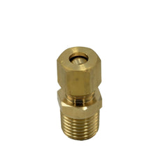 Brass Compression Male Female Connector (T1/4xM1/4) - Twin Eagle Imports