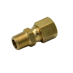 Brass Compression Male Female Connector (T1/4xM1/8) - Twin Eagle Imports