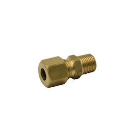 Brass Compression Male Female Connector (T1/4xM1/8) - Twin Eagle Imports
