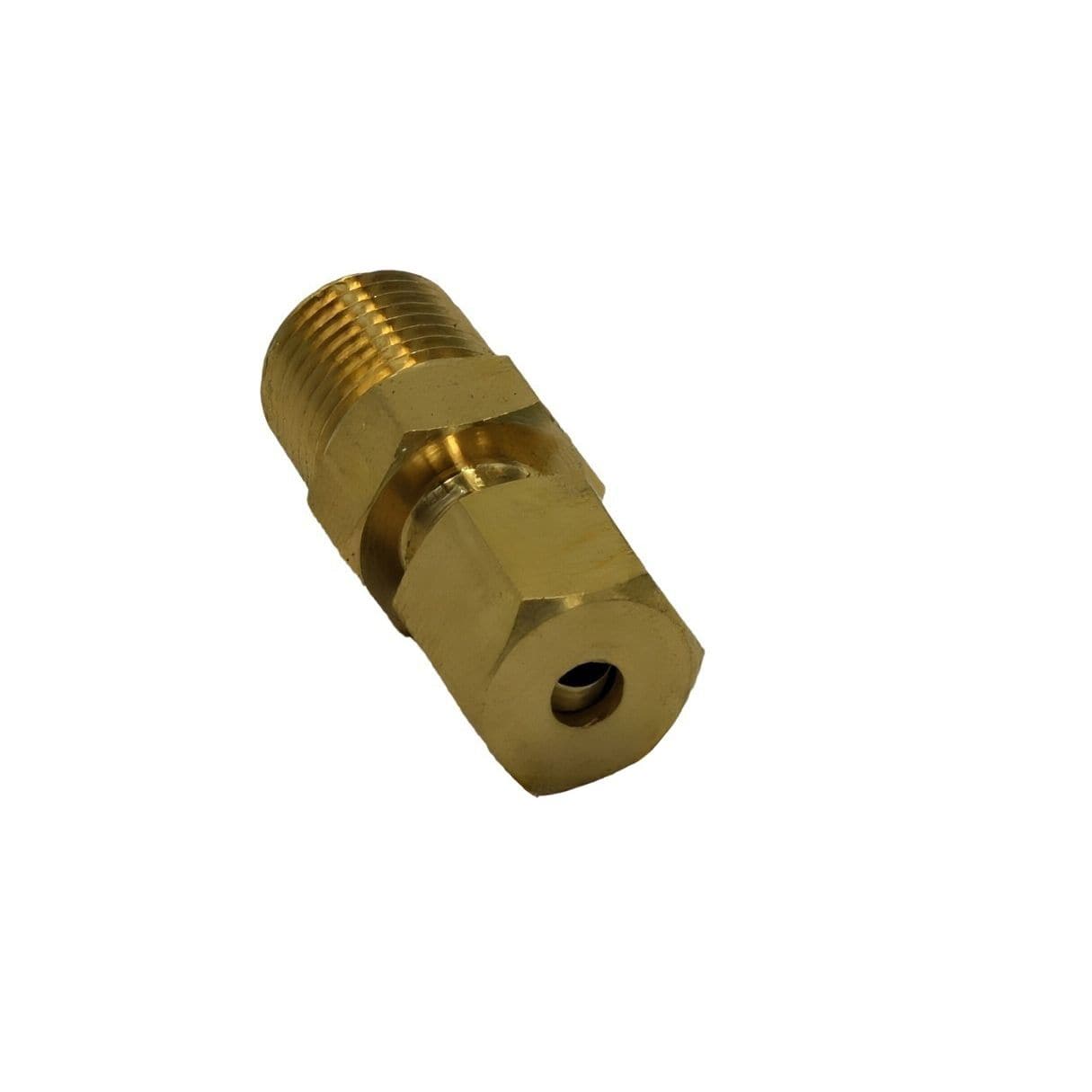 Brass Compression Male Female Connector (T1/8xM1/8) - Twin Eagle Imports
