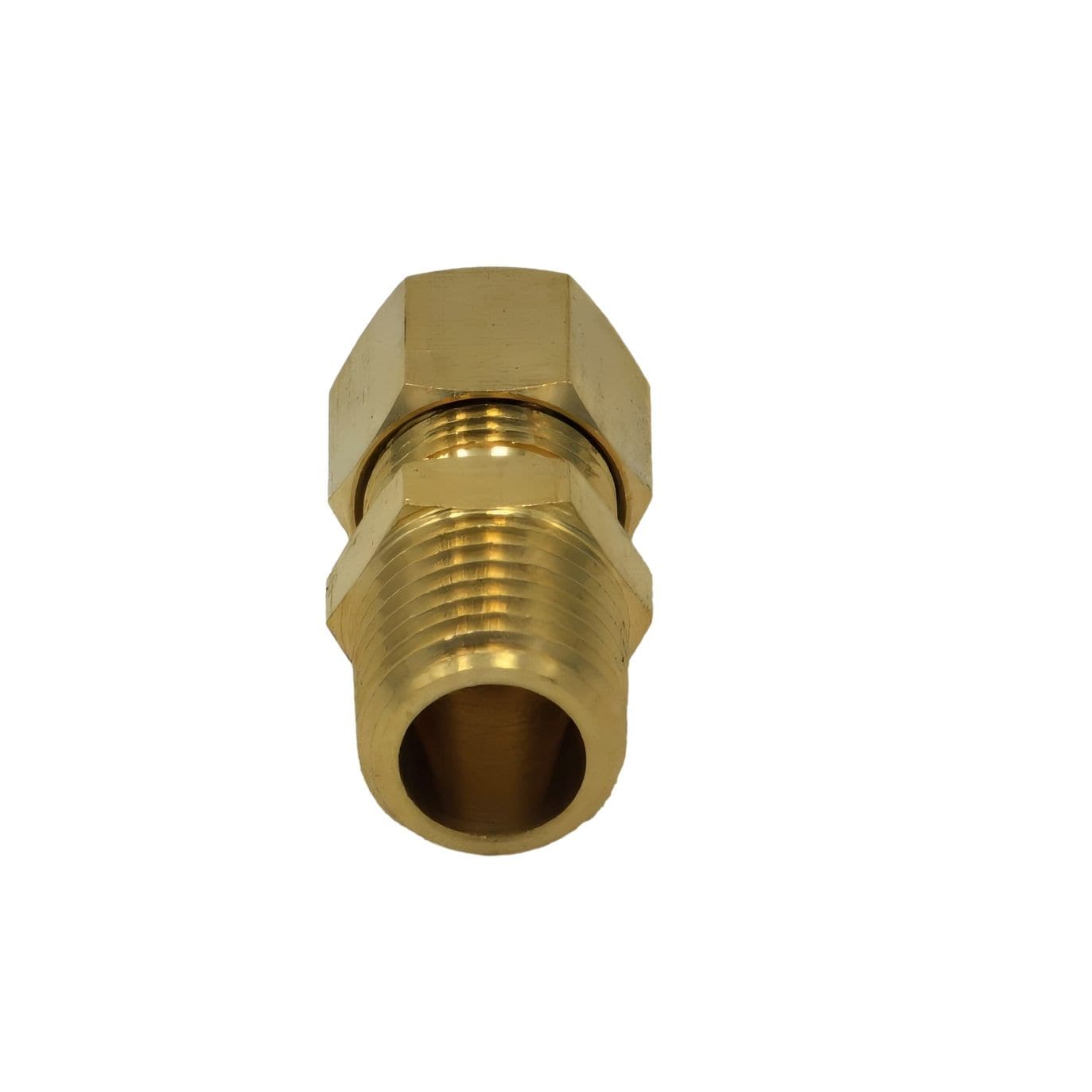 Brass Compression Male Female Connector (T5/16xM1/4) - Twin Eagle Imports
