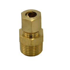 Brass Compression Male Female Connector (T5/16xM3/8) - Twin Eagle Imports