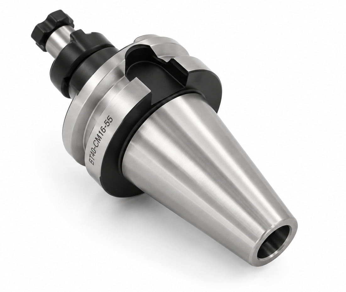 BT40 Shell Mill Arbor 16mm – Face Mill Holder (BT40-CM16-55) - Twin Eagle Imports