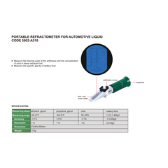 Insize Portable Refractometer for Automotive Liquid Series 5802-A510