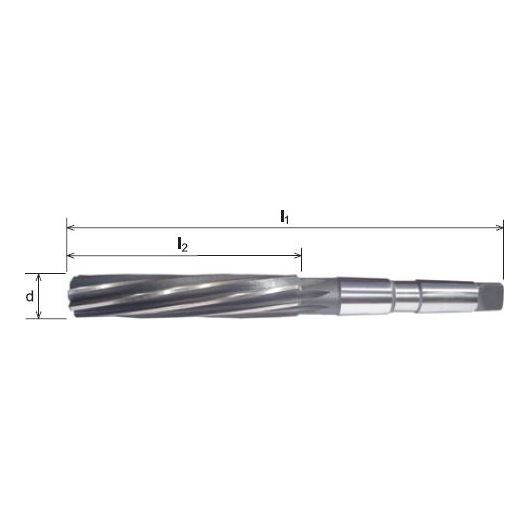 Somta Series 711 – HSS No.3 Morse Taper Parallel Machine Reamers 26mm