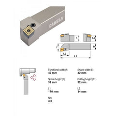 CANELA S.A. TOOL HOLDERS Canela PCLNR3232P16 External Turning Toolholder – 32×32 mm Square Shank